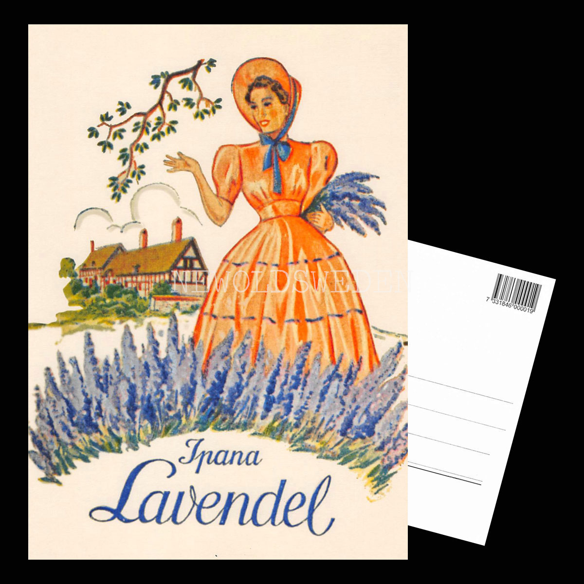 Ipna Lavendel  - Vykort A5 - 3