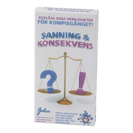 SPEL SANNING & KONSEKVENS - 2