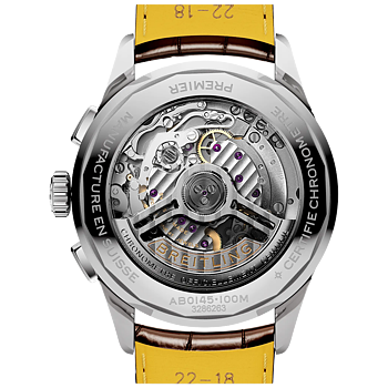 AB0145331K1P1 Breitling Premier B01 Chronograph 42 laxfärgad baksida