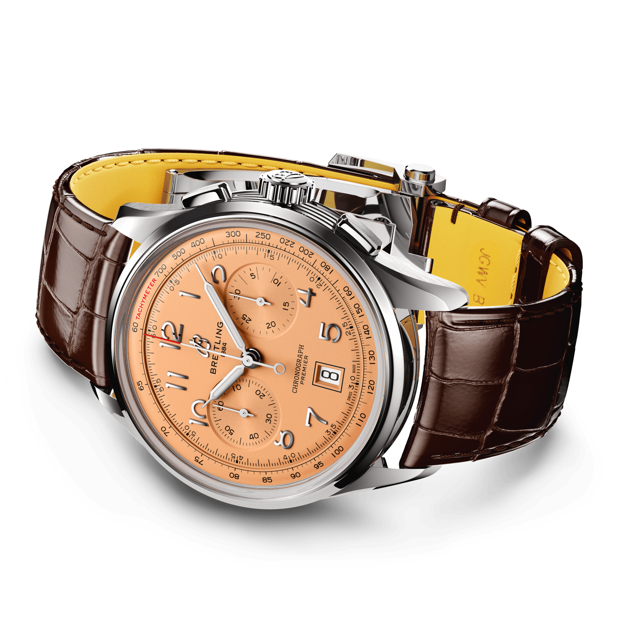 AB0145331K1P1 Breitling Premier B01 Chronograph 42 laxfärgad