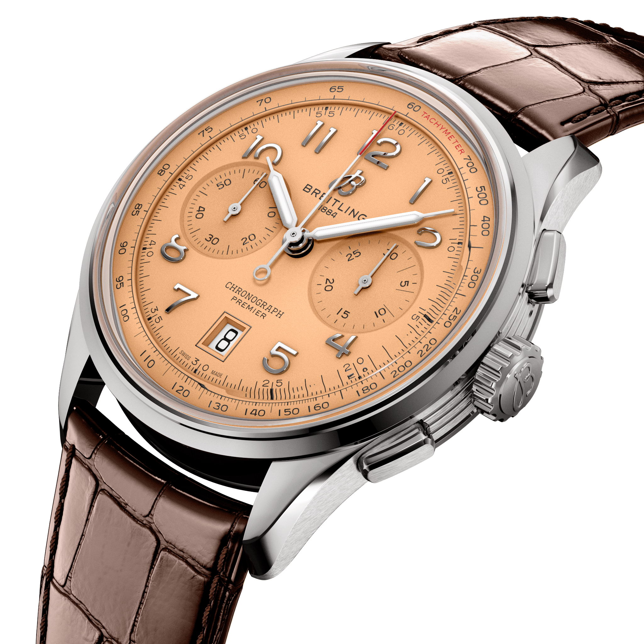 AB0145331K1P1 Breitling Premier B01 Chronograph 42 laxfärgad