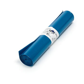 Sopsäck plast blå
