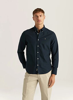 Morris - Oxford BD Shirt - Navy