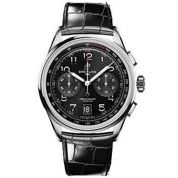 AB0145221B1P1 Breitling Premier B01 Chronograph 42 svart
