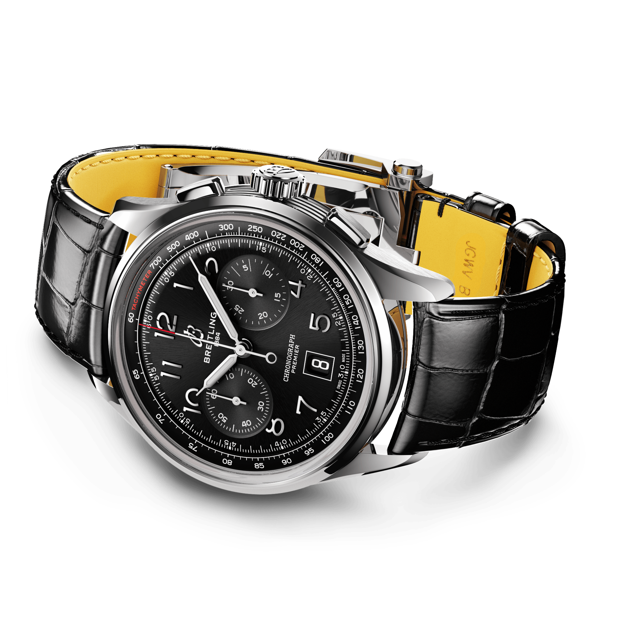 AB0145221B1P1 Breitling Premier B01 Chronograph 42 svart