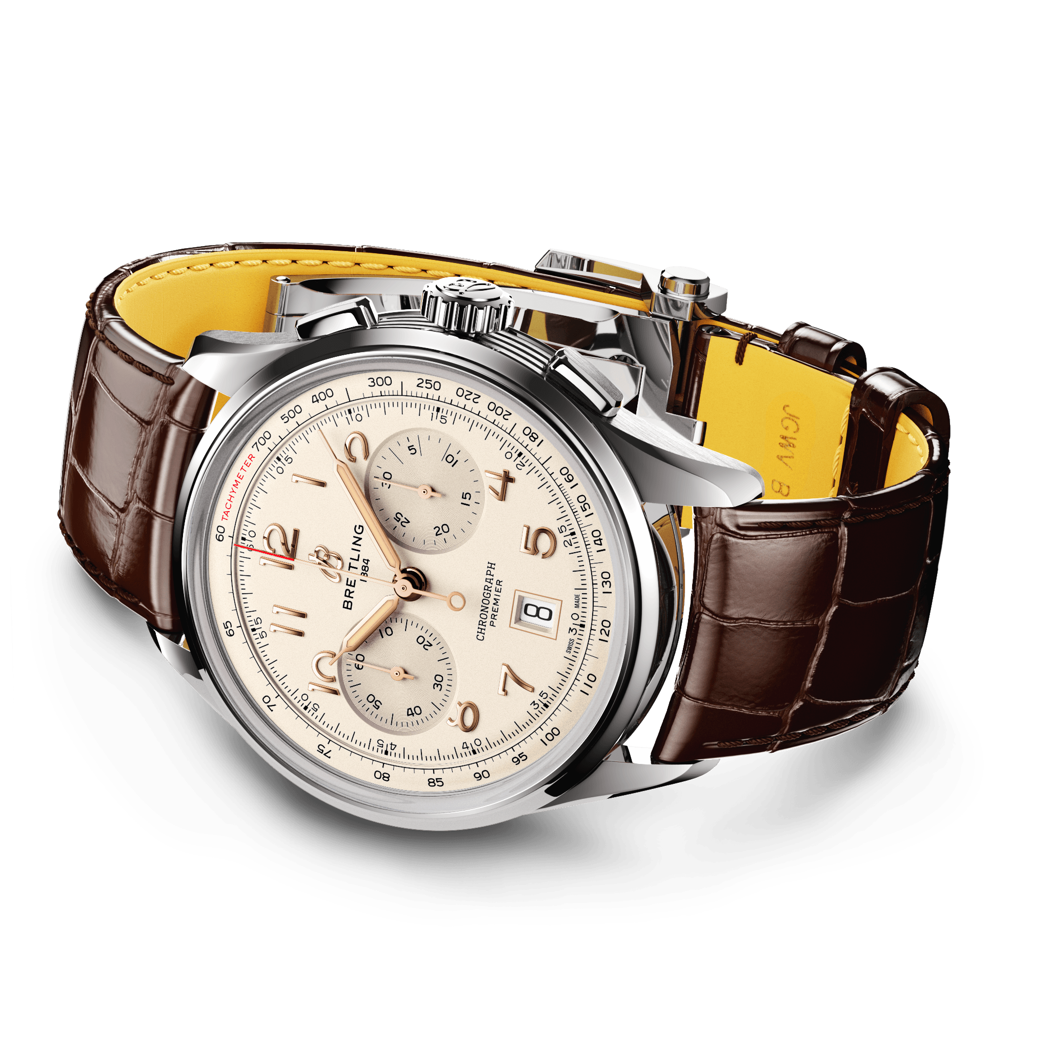 AB0145211G1P1 Breitling Premier B01 Chronograph 42 beige