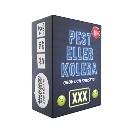 PEST ELLER KOLERA XXX FRÅGESPEL