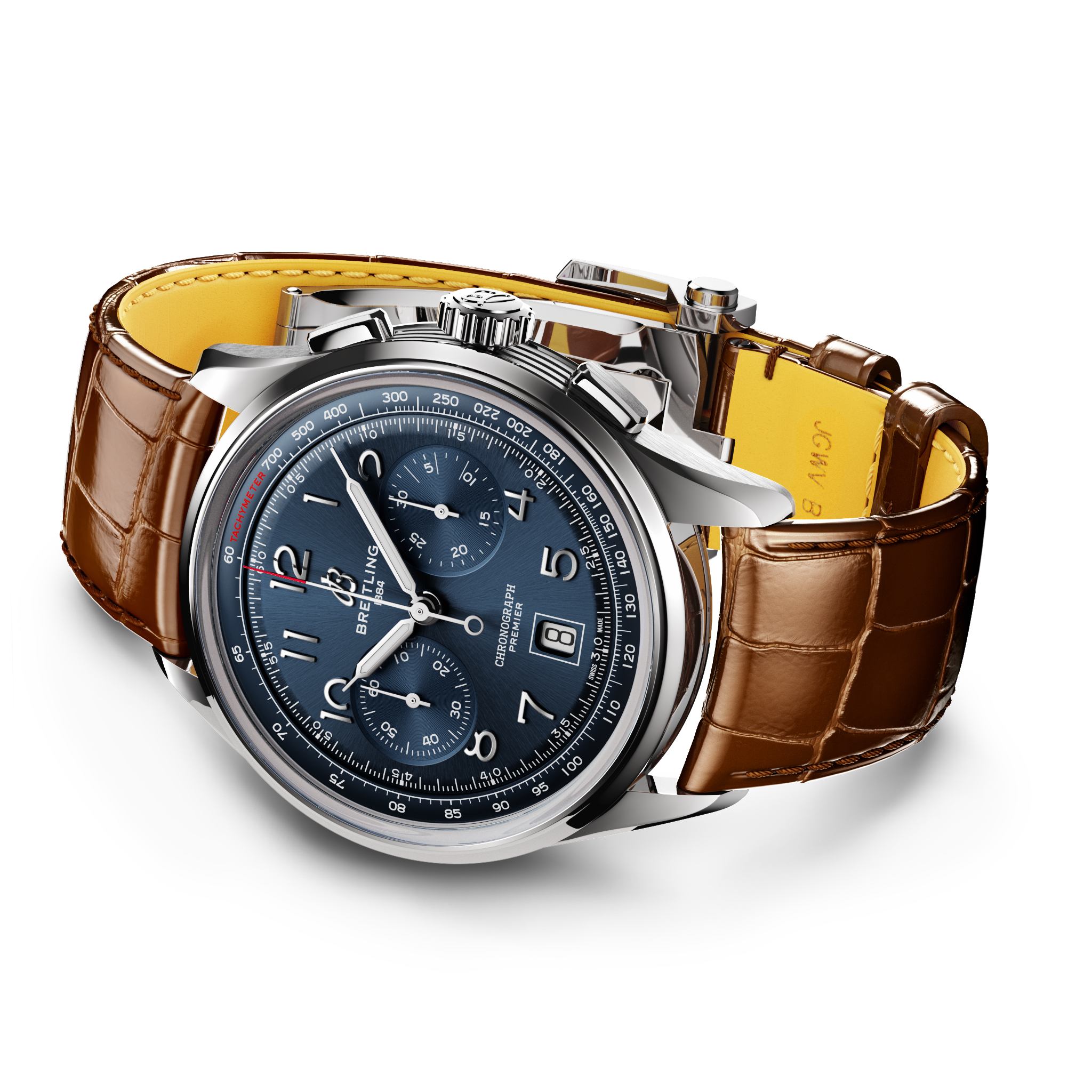 AB0145171C1P1 Breitling Premier B01 Chronograph 42 blå
