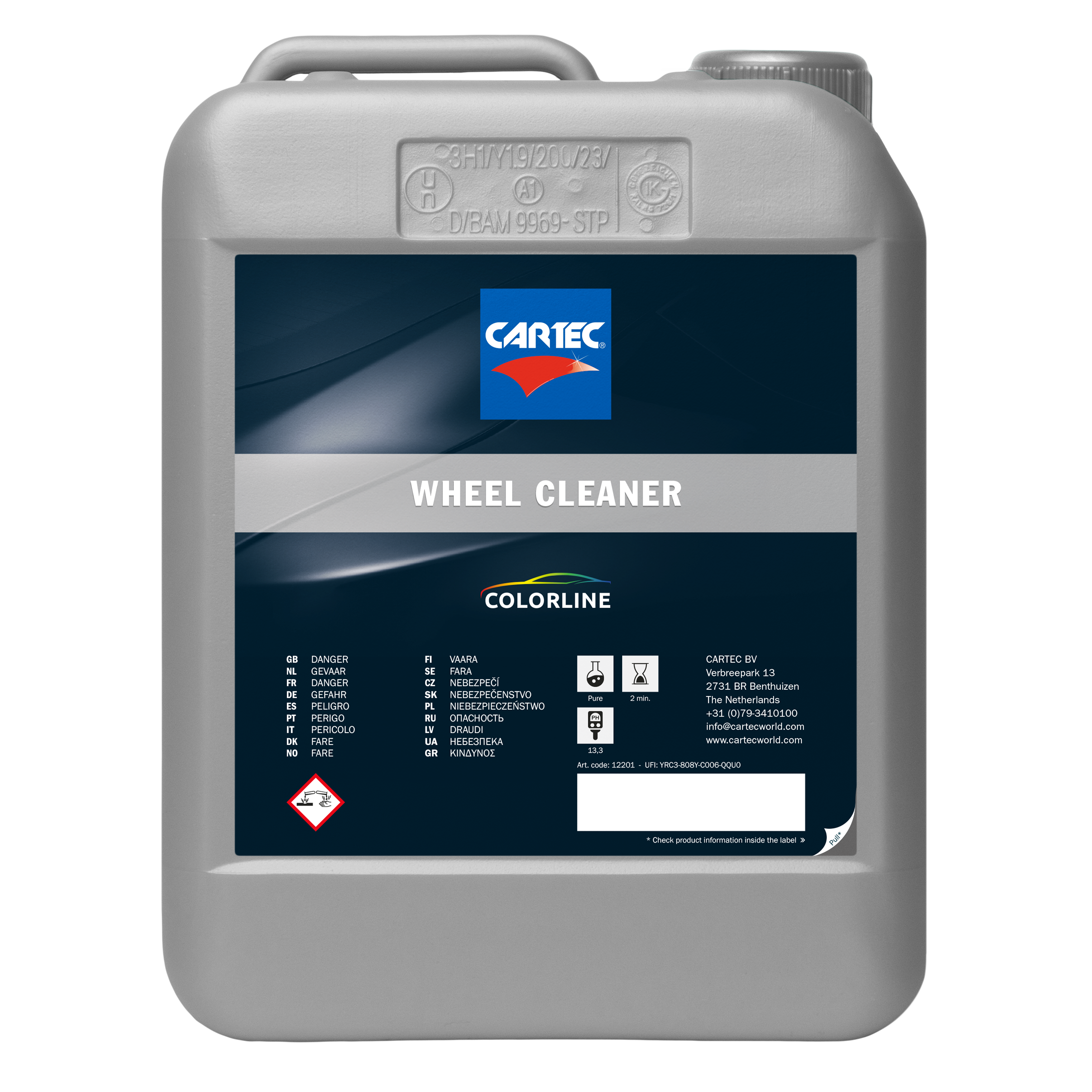Fälgrengöring Wheel Cleaner - Koncentrerad & syrafri