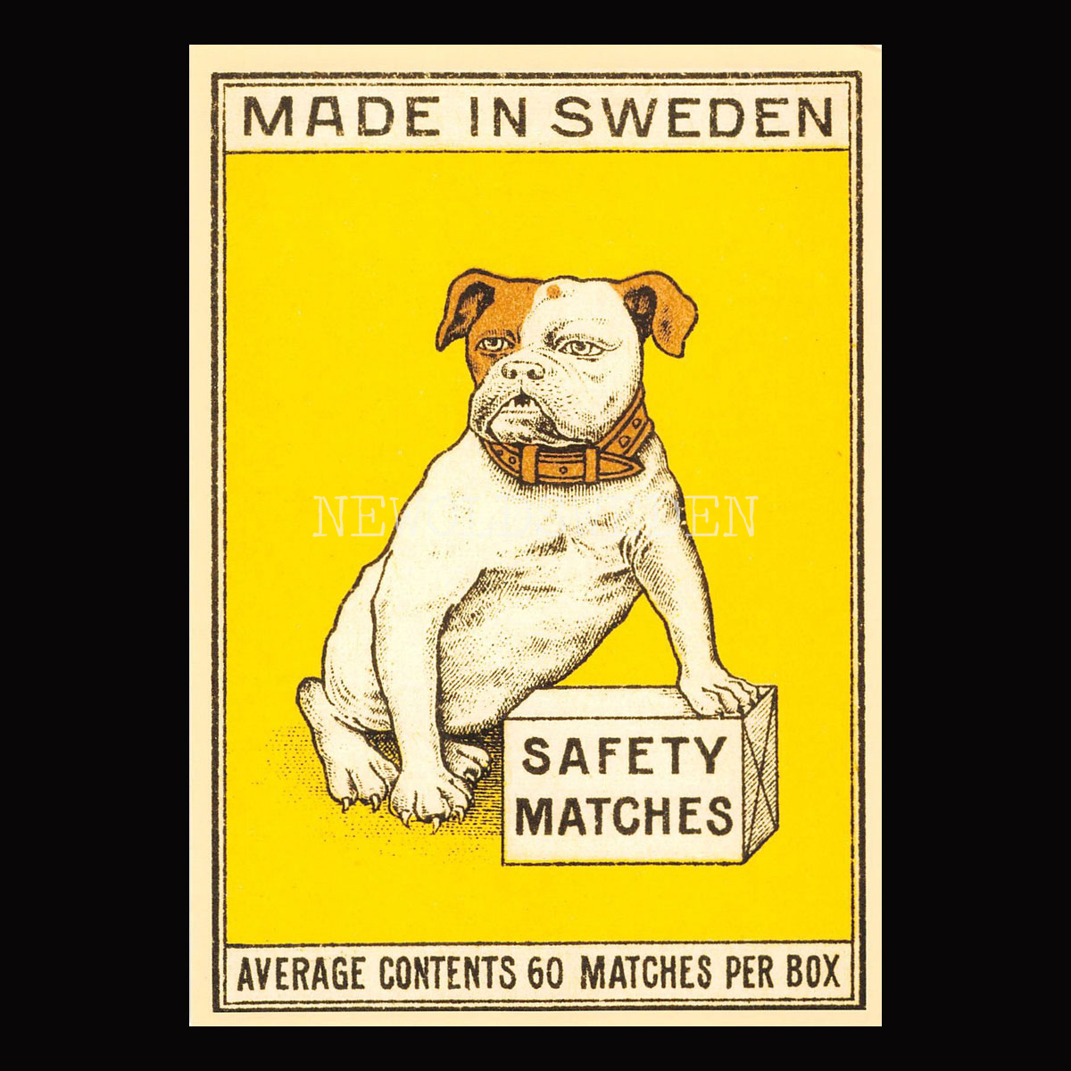SAFETY MATCHES SWEDEN - MADE IN SWEDEN SAFETY MATCHES  - Vykort A5