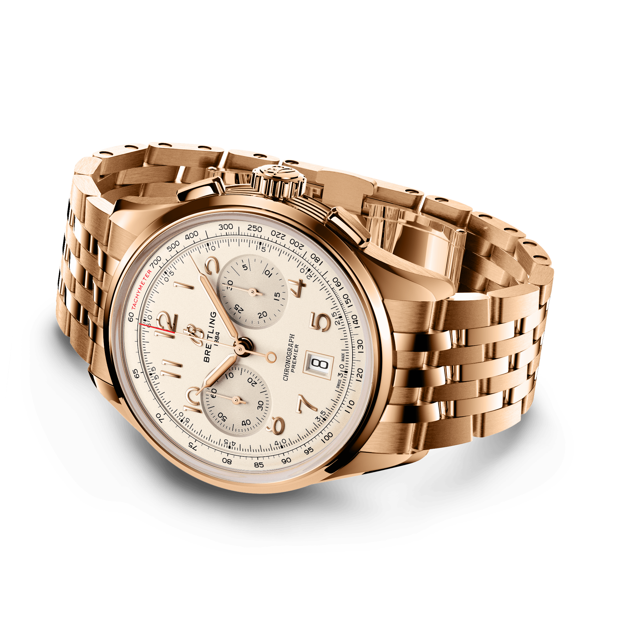 RB0145371G1R1 Breitling Premier B01 Chronograph 42 18k roséguld