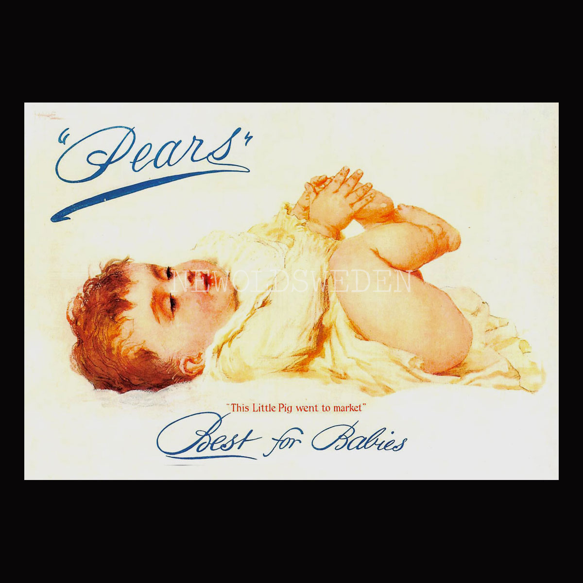 PEARS Best for Babies - Vykort A5