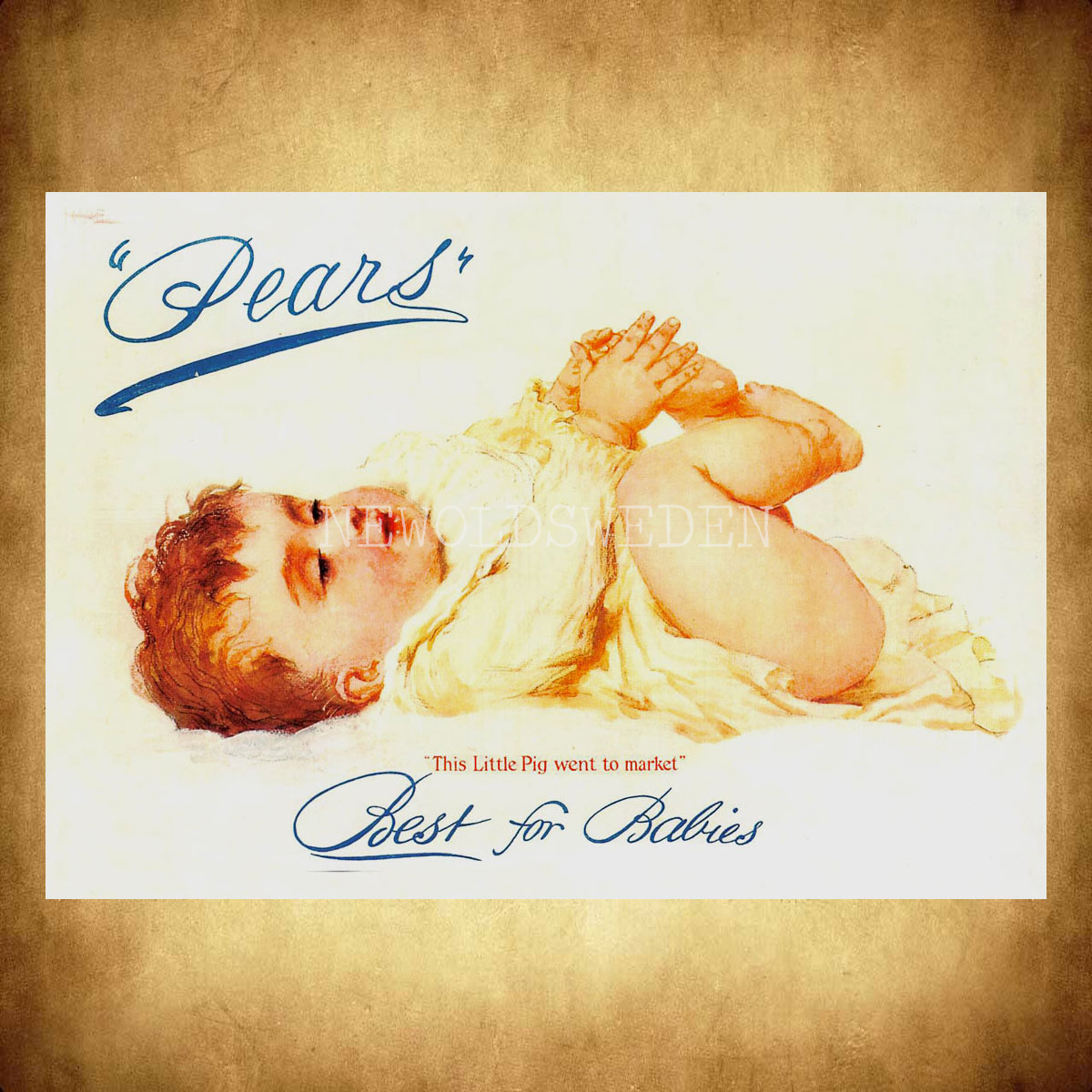 PEARS Best for Babies - Vykort A5 - 2