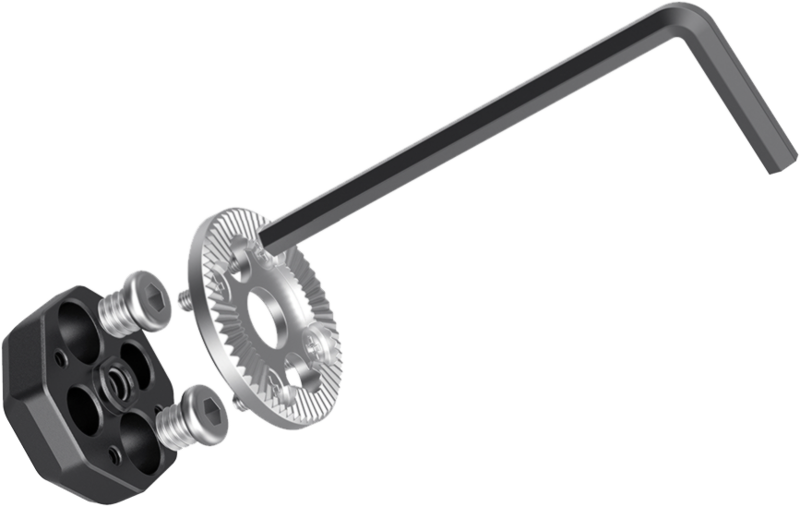 SmallRig Arri Standard Rosette Bolt-On Mount (M6 Thread) SAP2804 - 5