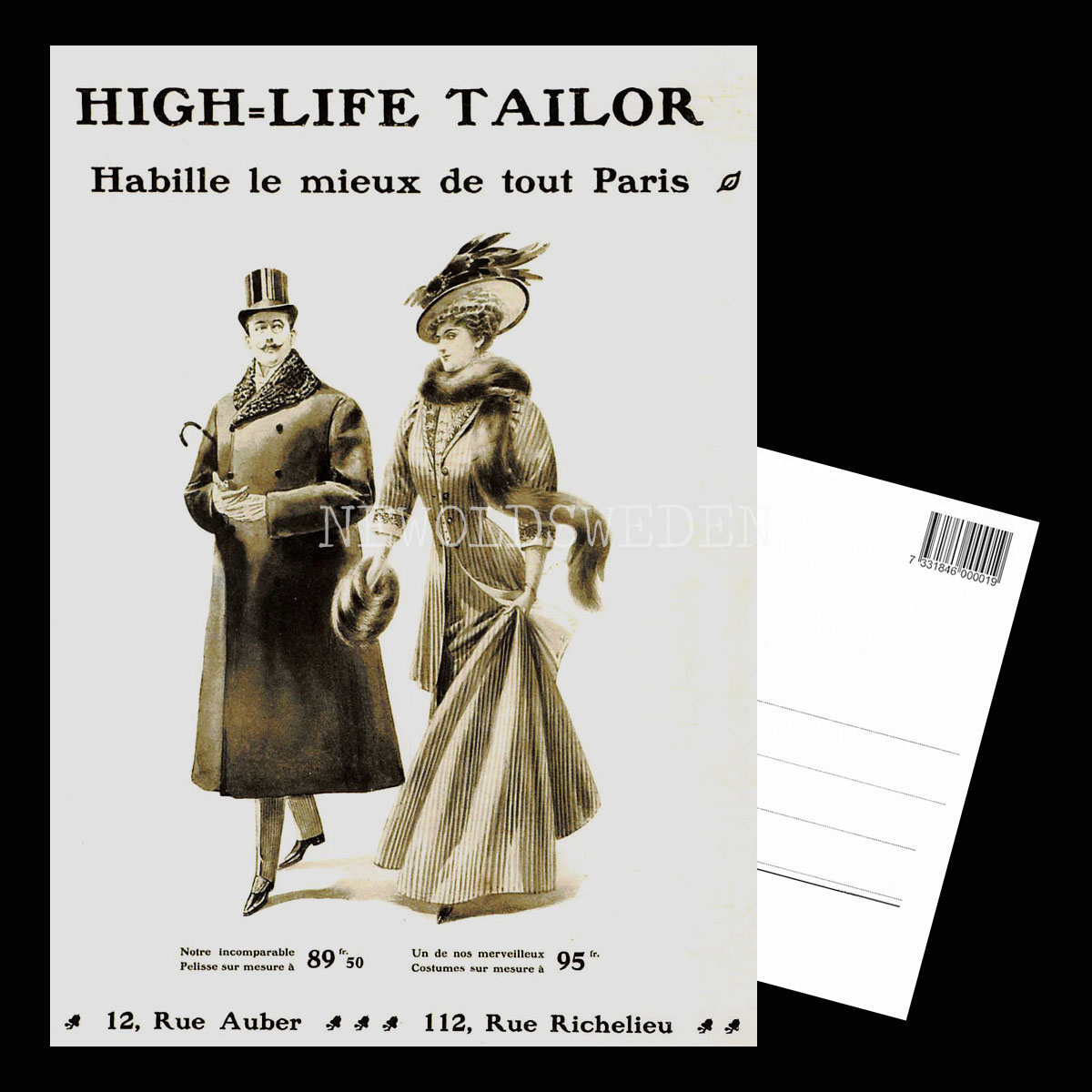 Grattis Från förra seklet - HIGH=LIFE TAILOR - PARIS - 3