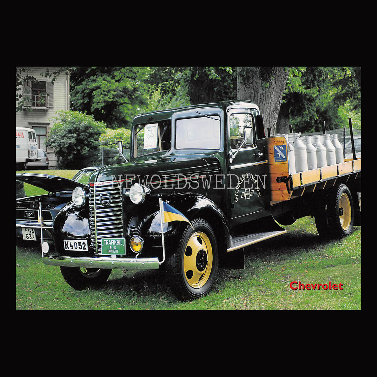 Chevrolet - GUNNAR OLOFSSON RONNEBY - Vykort A5