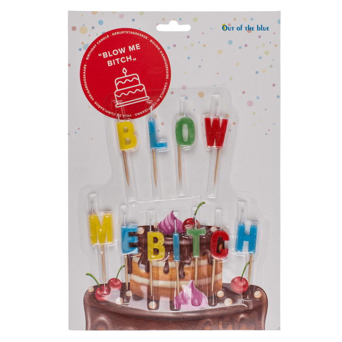 Cake Candle ''Blow me Bitch'' - 2