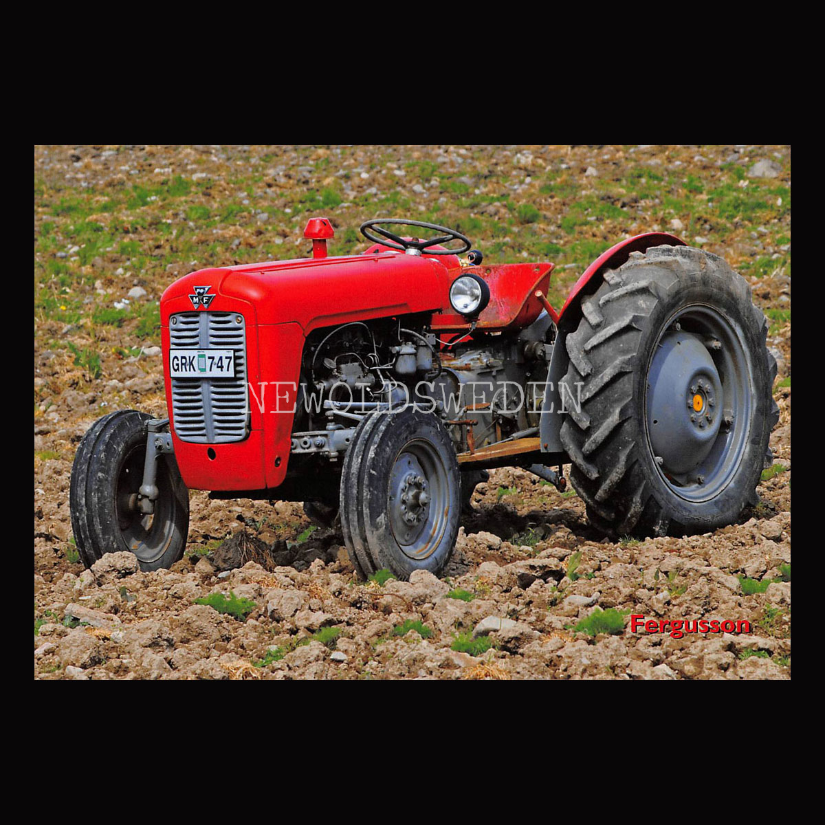 Massey Ferguson - Vykort A5