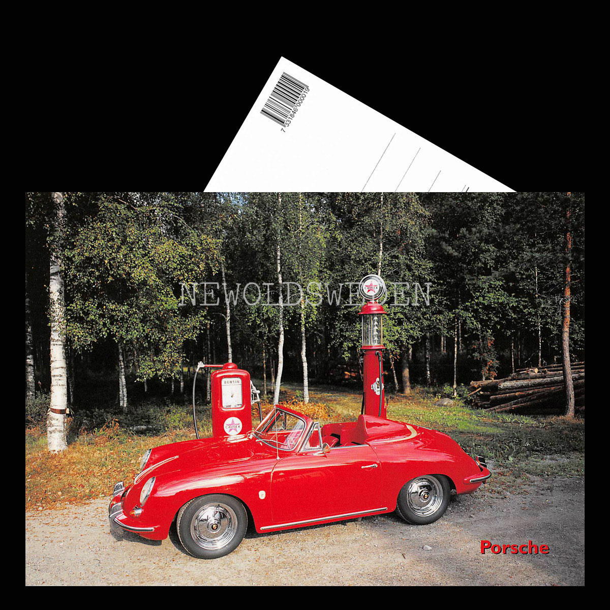Porsche - Vykort A5 - 3