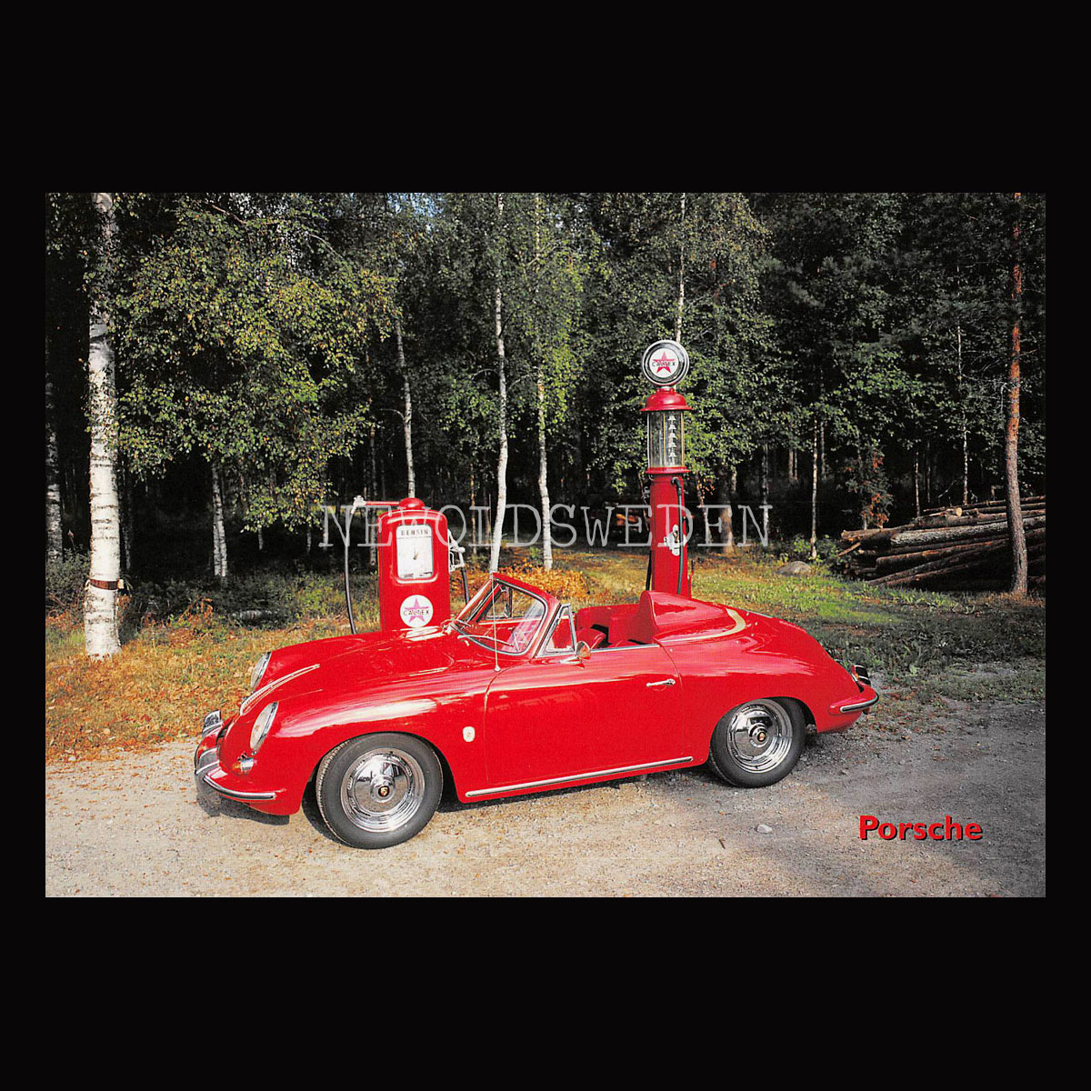 Porsche - Vykort A5