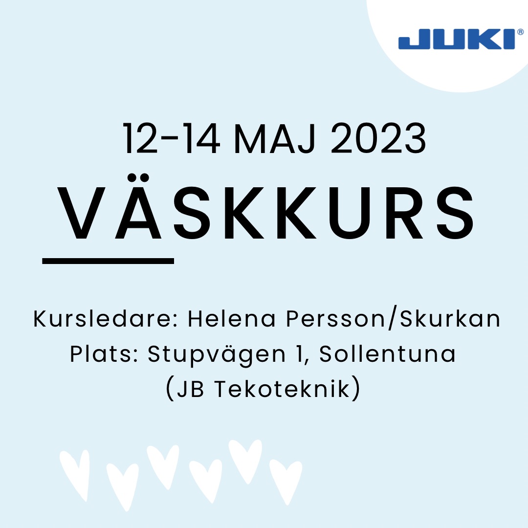 VÄSKKURS Stockholm med Skurkan 12-14 maj 2023  - 3