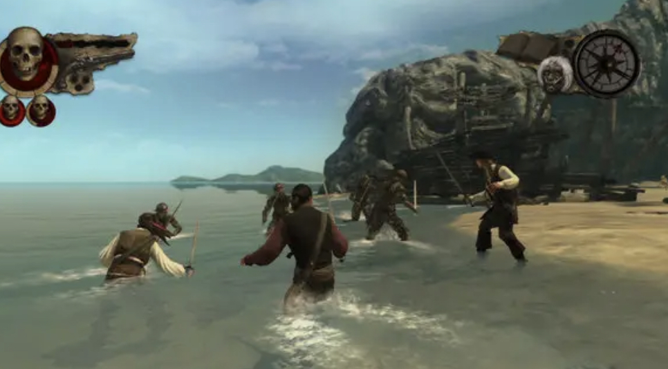Pirates of the Carribean - At Worlds End - PS2 - 2