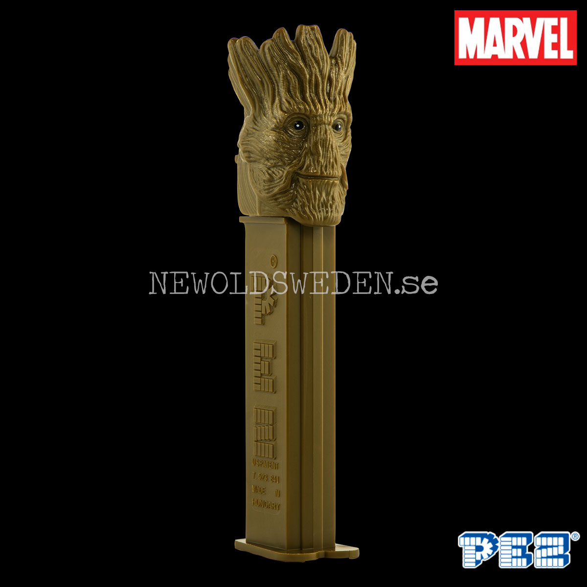 PEZ Dispenser GROOT + Candy - Marvel - PE08
