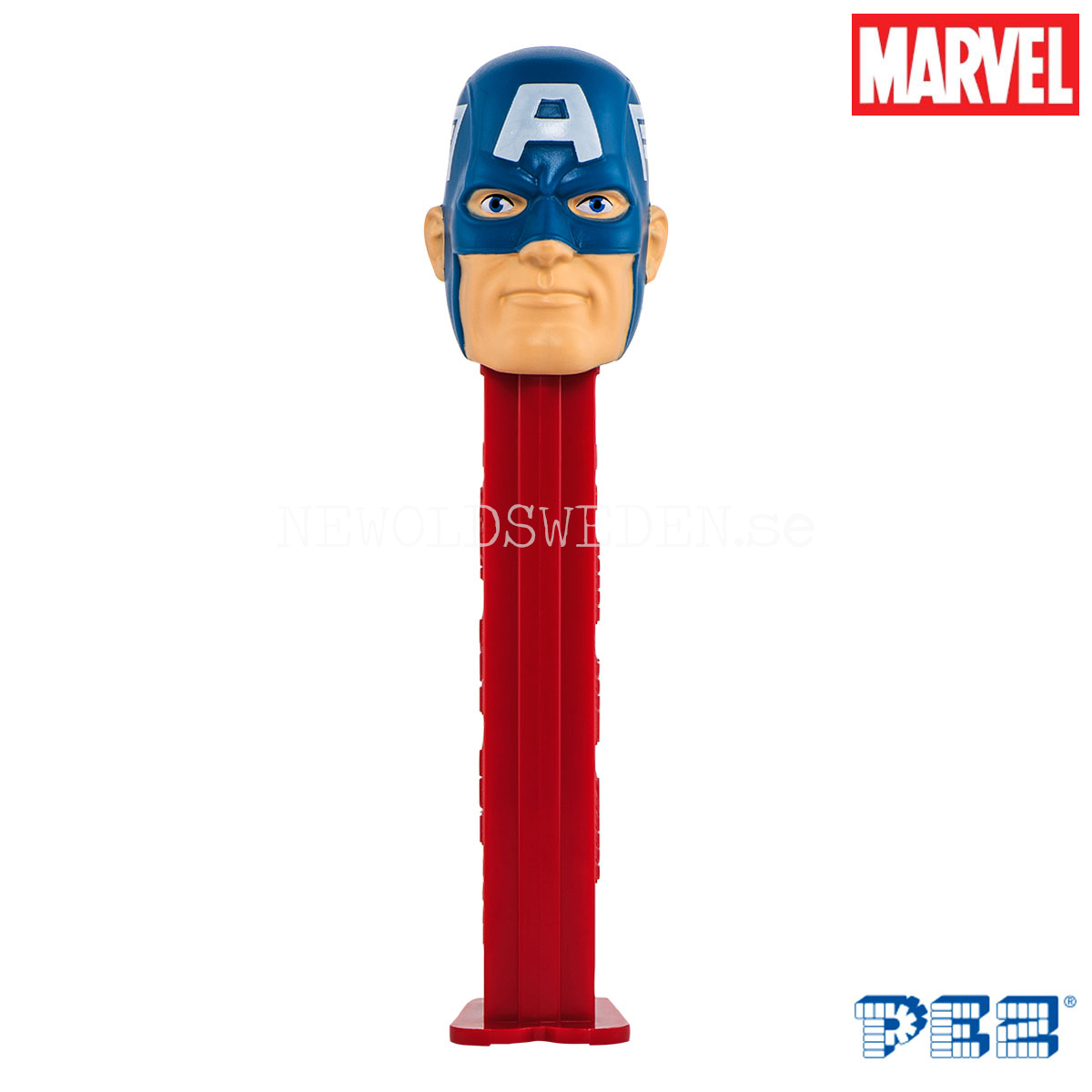 PEZ Dispenser CAPTAIN AMERICA + Candy - Marvel - PE08 - 6