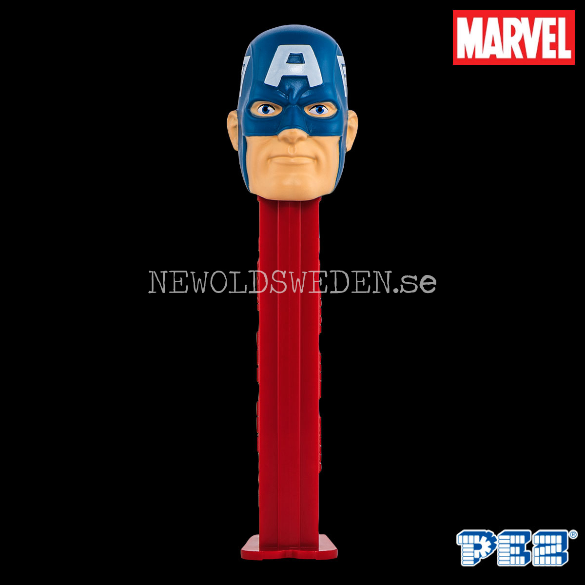 PEZ Dispenser CAPTAIN AMERICA + Candy - Marvel - PE08 - 3