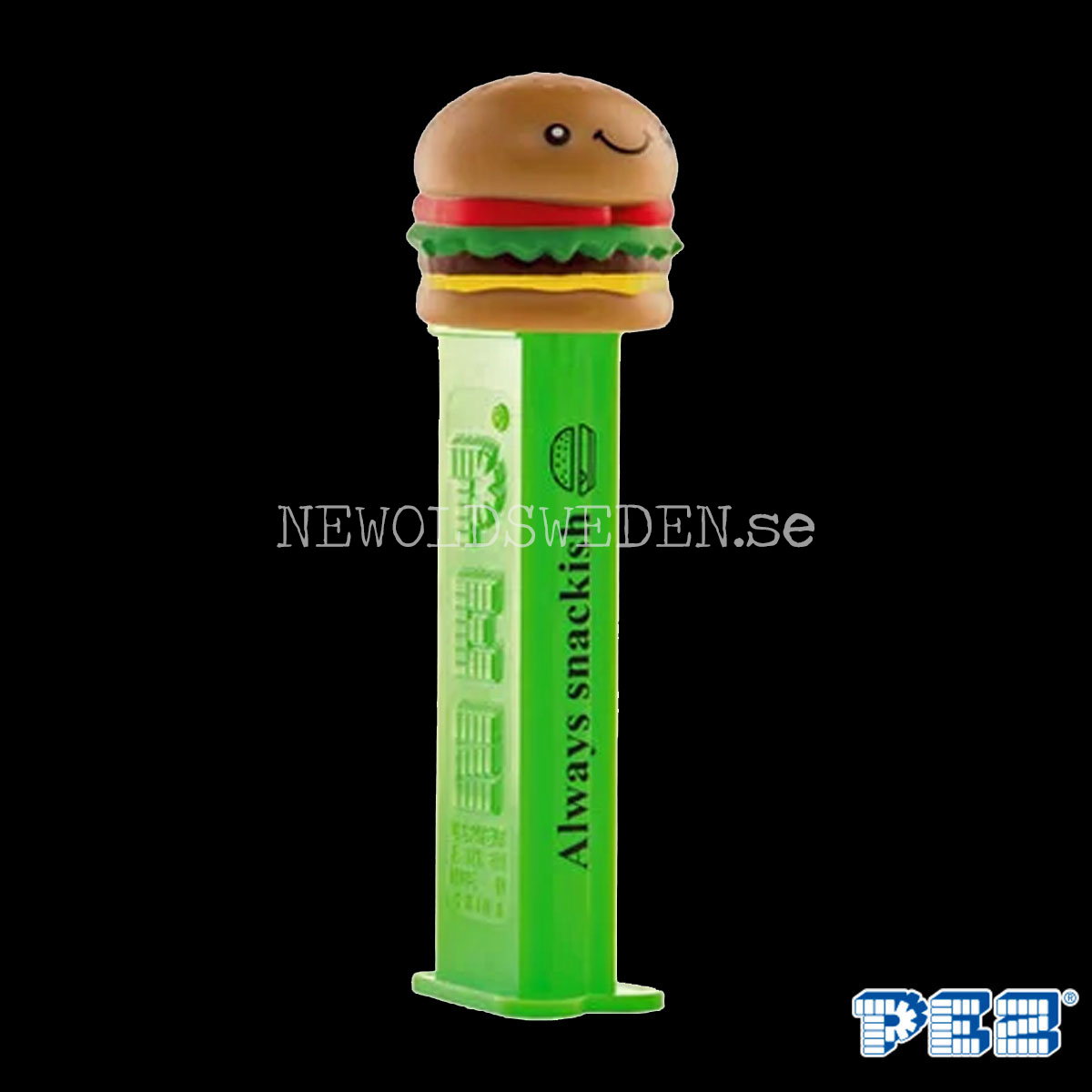 PEZ Dispenser BURGER + Godis - Treats  Samlarfigur - PE11