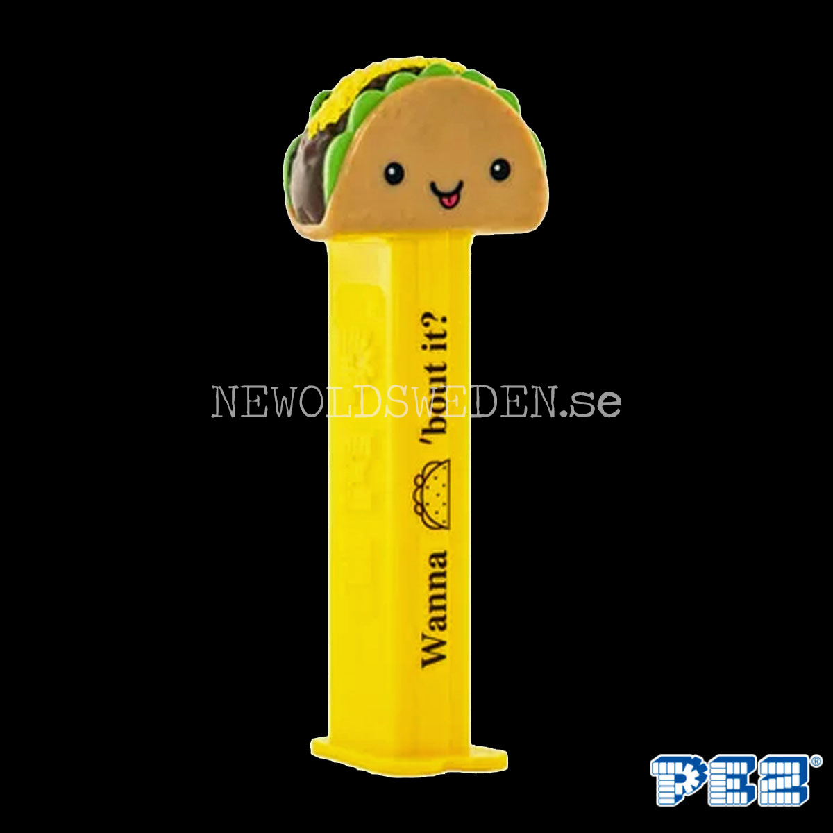 PEZ Dispenser TACO + Godis - Treats  Samlarfigur - PE11