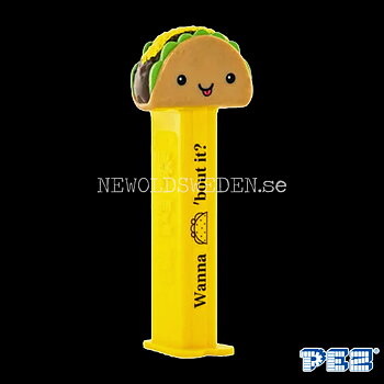 PEZ Dispenser TACO + Godis - Treats  Samlarfigur - PE11