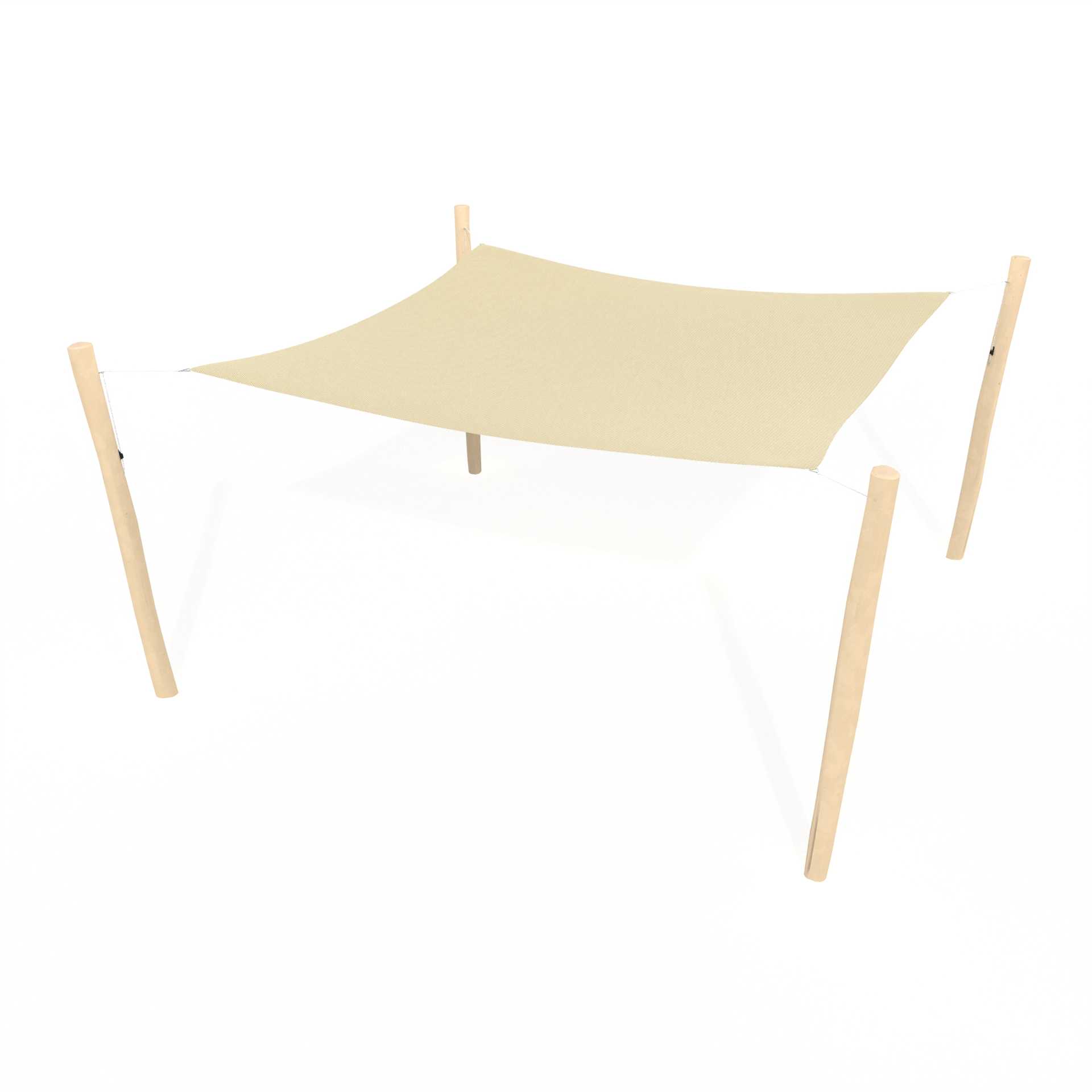Solsegel - 4,2 x 4,2 m