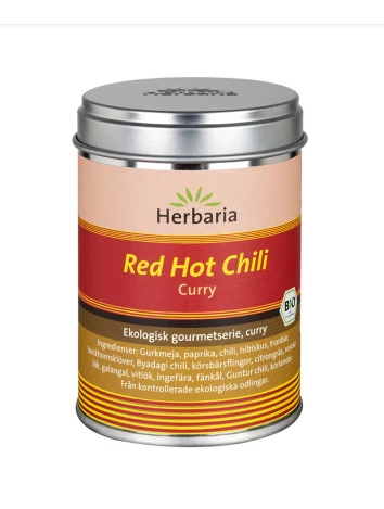 Red Hot Chili, Röd curry EKO 80g Herbaria