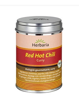 Red Hot Chili, Röd curry EKO 80g Herbaria