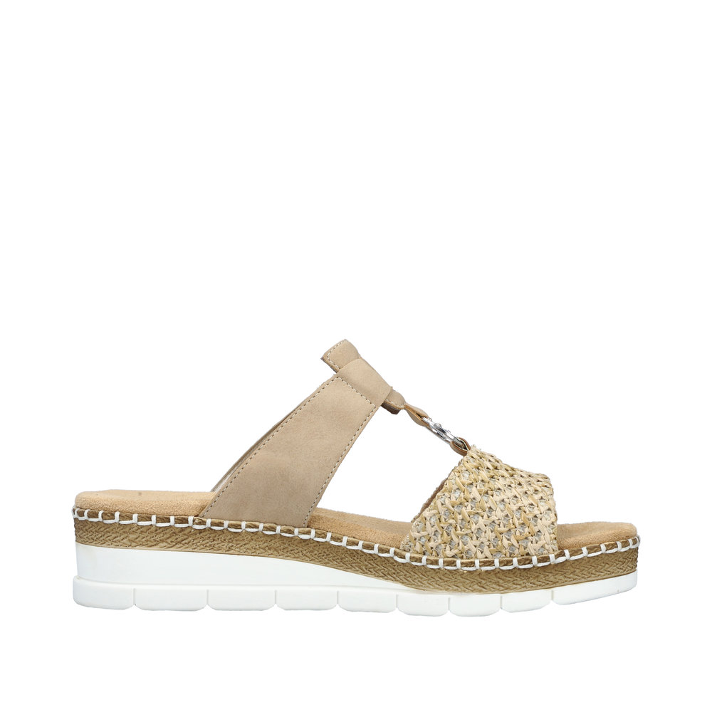 Rieker Slipin sandal Beige - 2