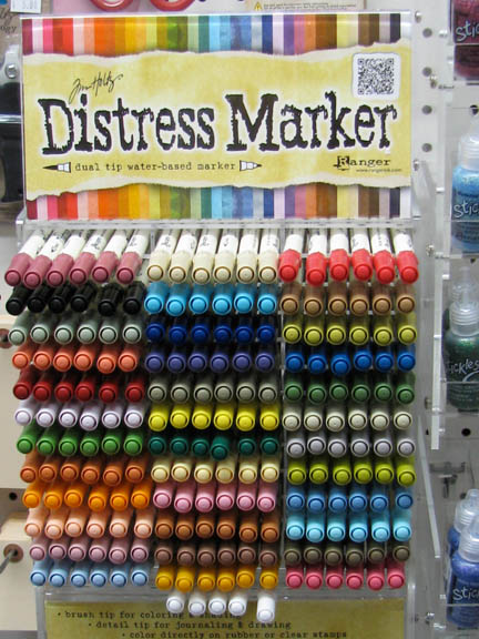 Tomt akrylställ till distress marker