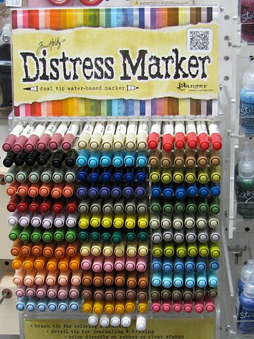Tomt akrylställ till distress marker