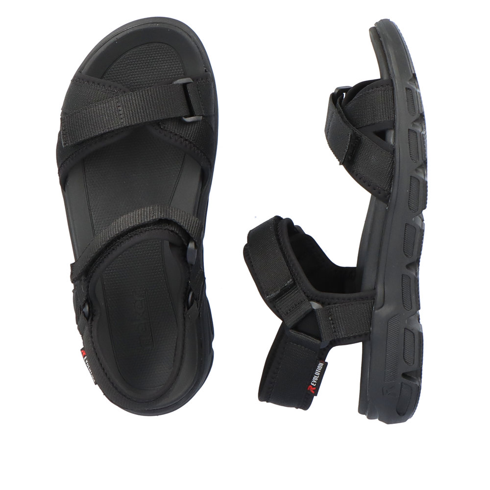 Rieker Damsandal Svart - 8