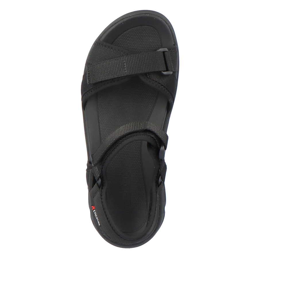 Rieker Damsandal Svart - 4