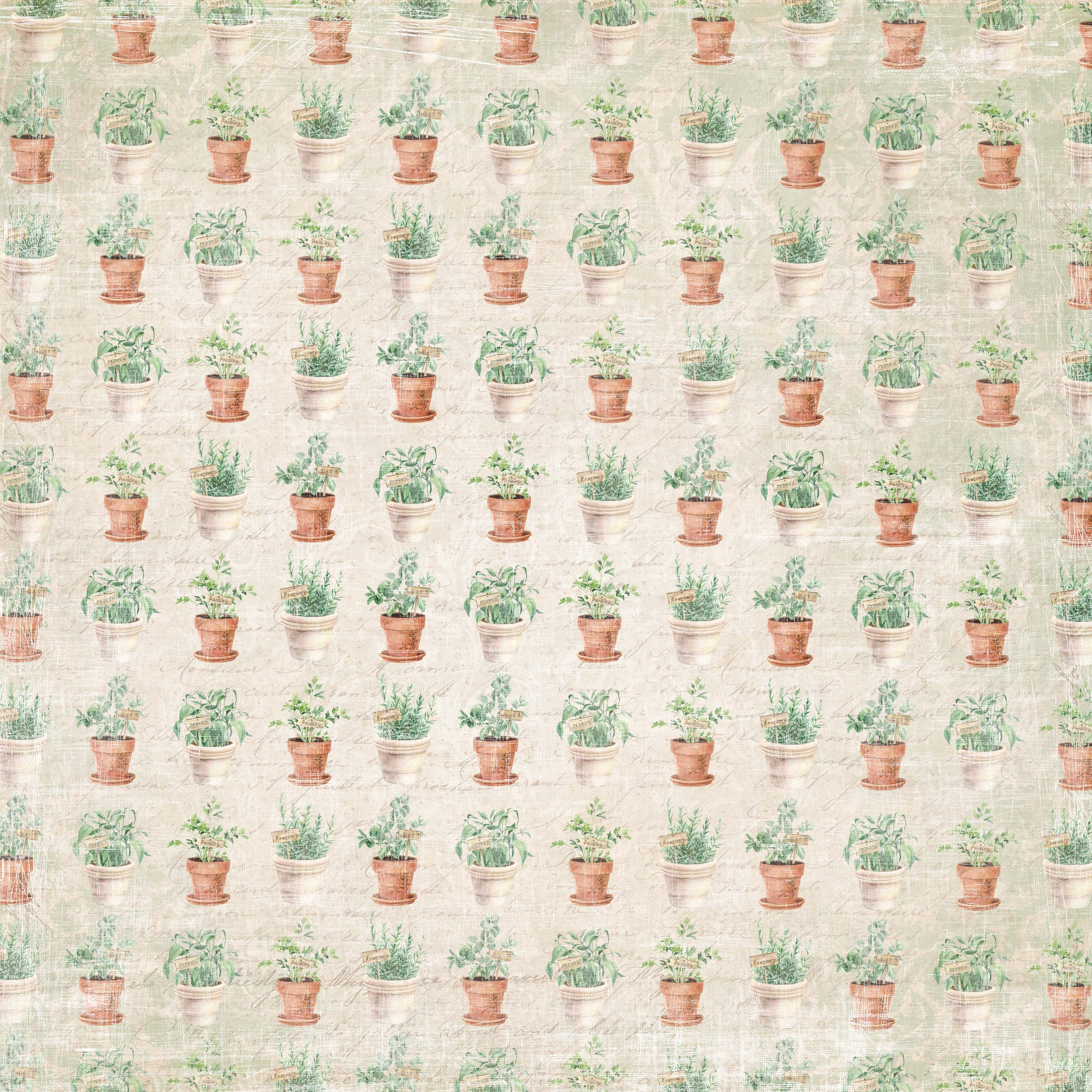 Paperpack The Gardener Collection  6x6 - 8