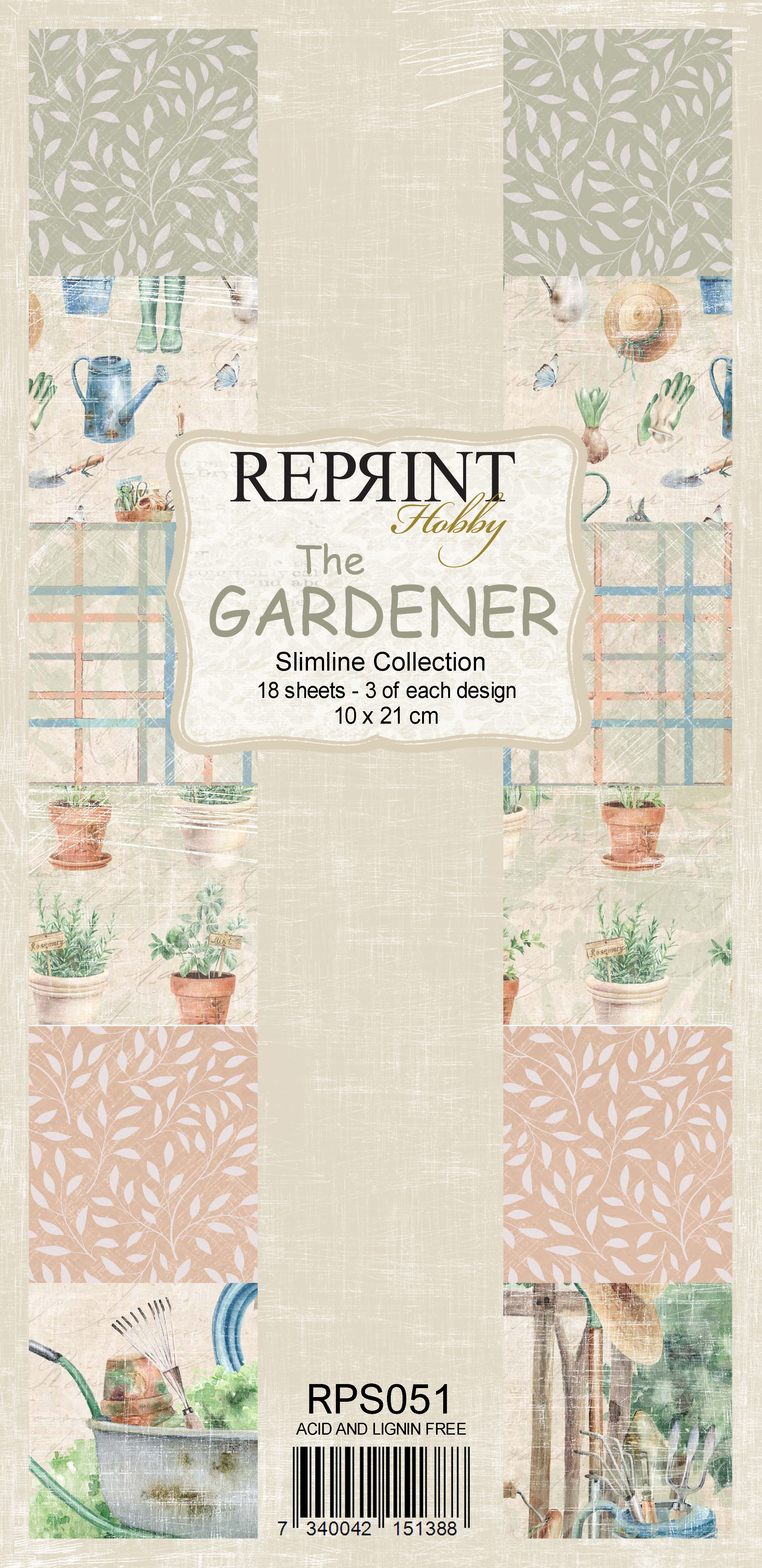 Slimline The Gardener Collection pack 