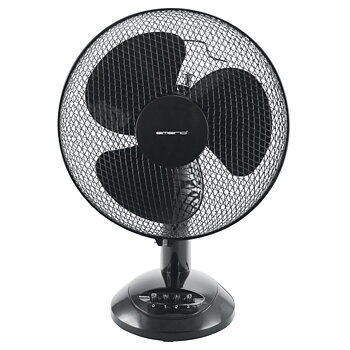 Kalluftsfläkt bord 30cm svart 35W
