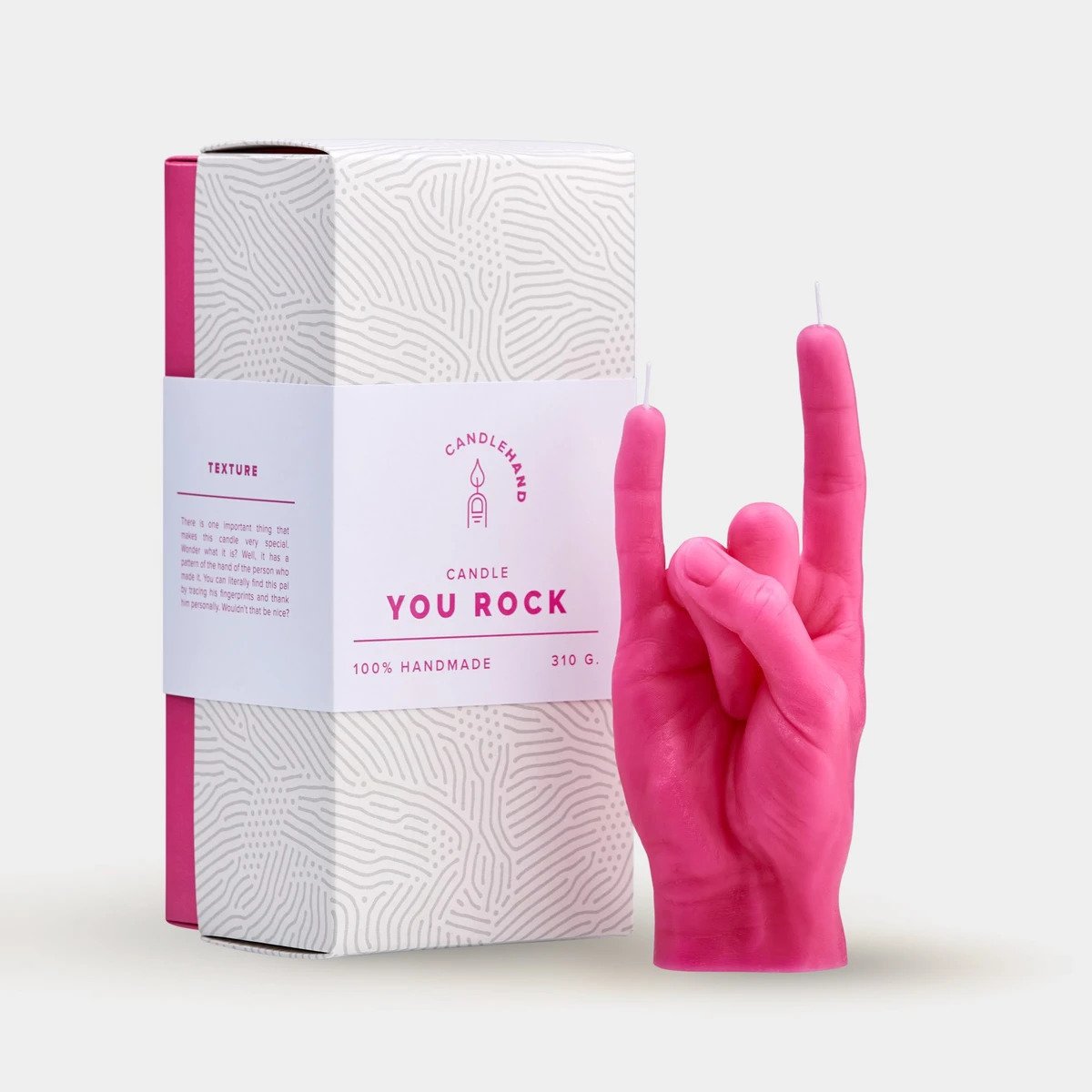Candle Hand - You Rock, pink - 3