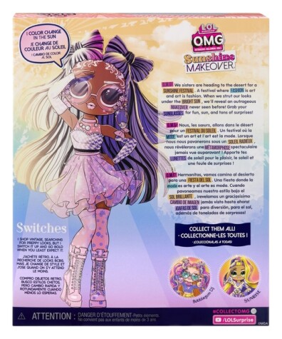 L.O.L. Surprise! OMG Sunshine Makeover Fashiondocka, Switches - 3