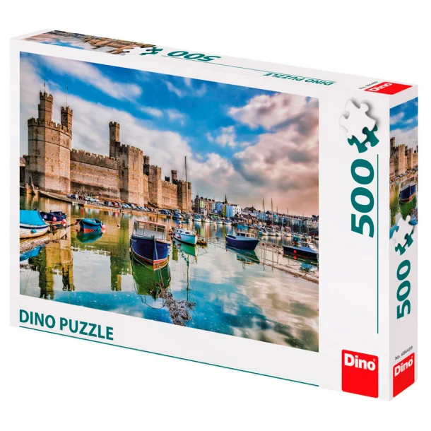 Dino Pussel 500 Bitar Caernarfon Castle, Wales, UK