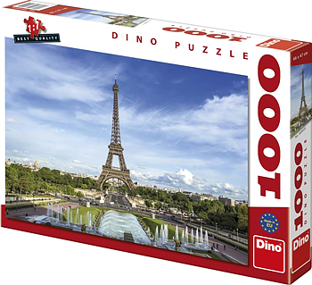 Dino 1000 Bitars Pussel, Eiffeltornet