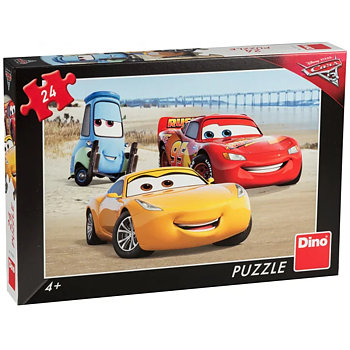 Dino Disney 24 Bitars Pussel, Cars