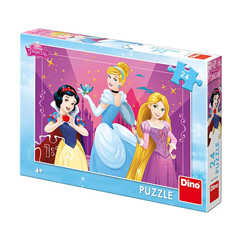 Dino Disney 24 Bitars Pussel, Princesses