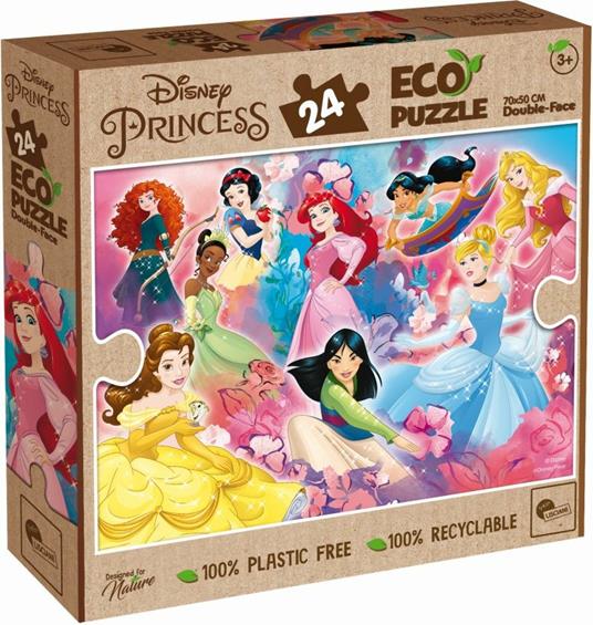 Disney Eco Pussel 24 Bitar, Princess